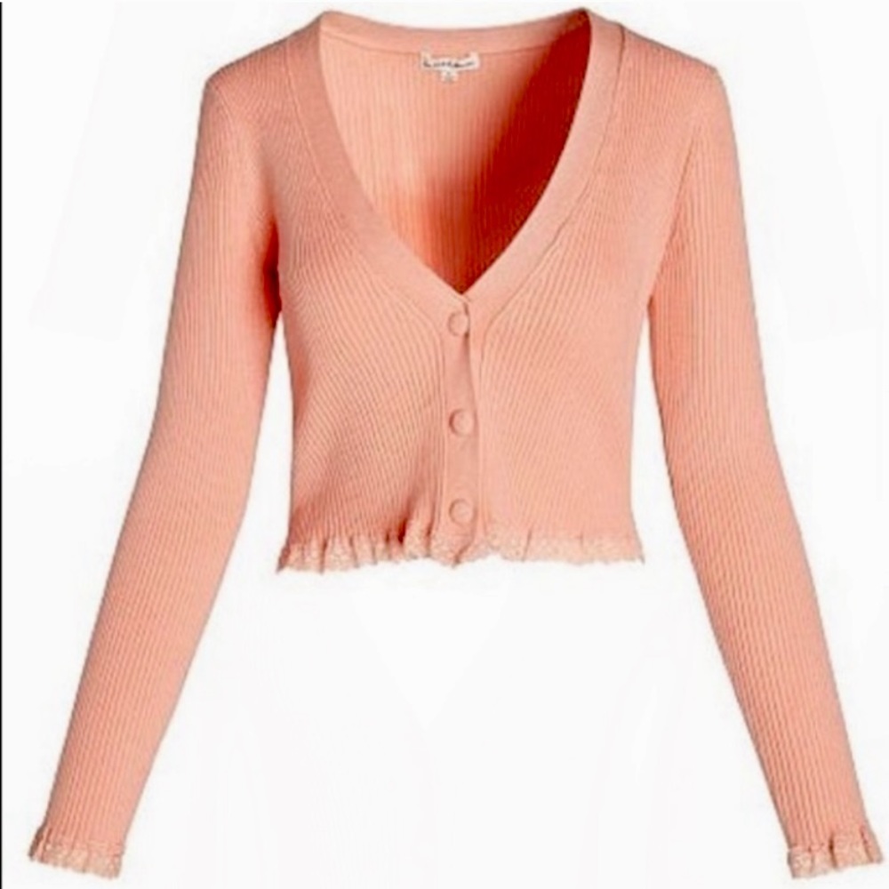 For Love & Lemons x Victoria’s Secret Pink Cardigan - S